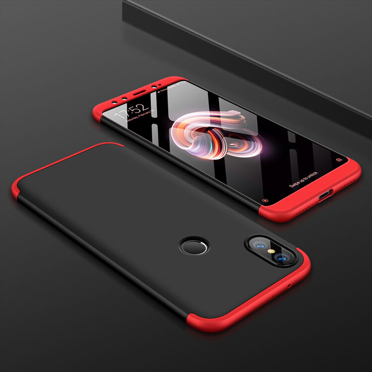 GKK ochranný kryt na zadnú aj prednú časť pre Xiaomi Mi A2 - čierny