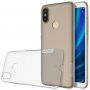 Nillkin tenký priehľadný ochranný kryt pre Xiaomi Mi A2 - sivý