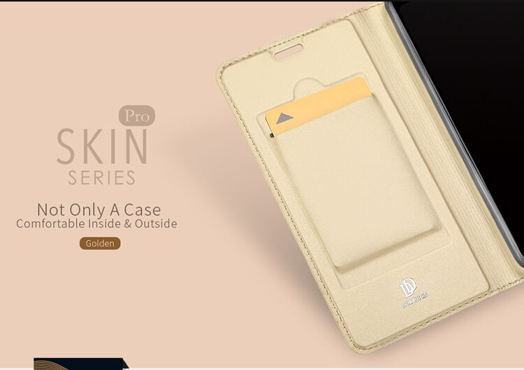 Dux Ducis ochranné kožené puzdro pre Xiaomi Mi A2 - tmavosivé