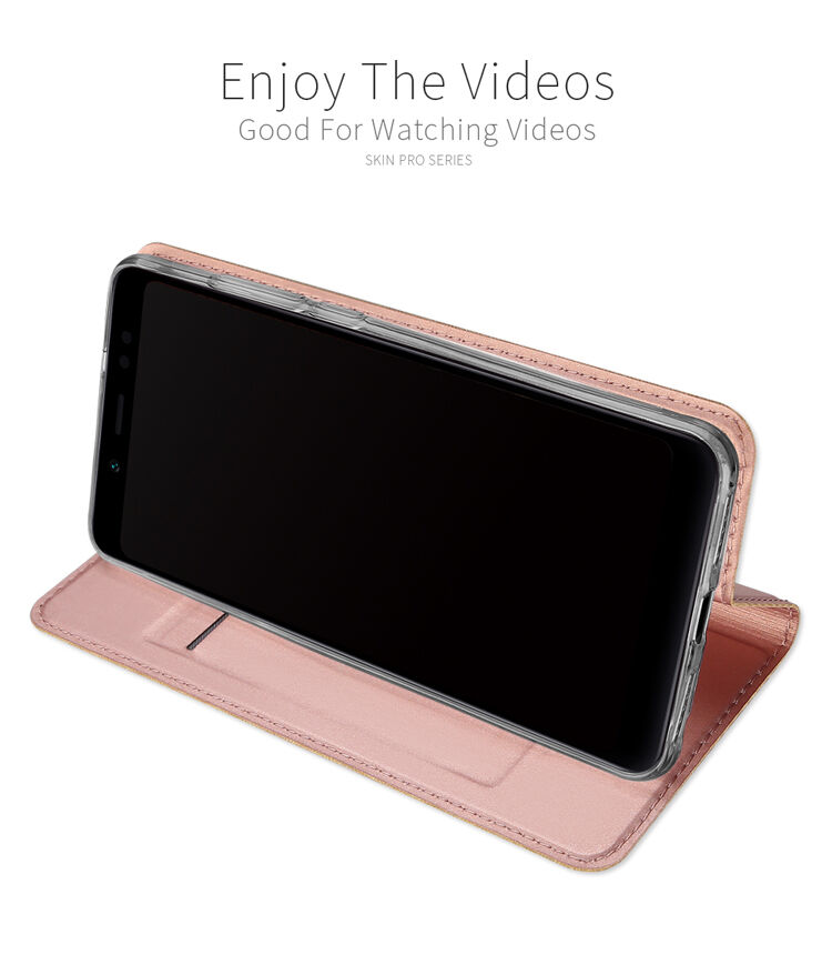 Dux Ducis ochranné kožené puzdro pre Xiaomi Mi A2 - tmavosivé