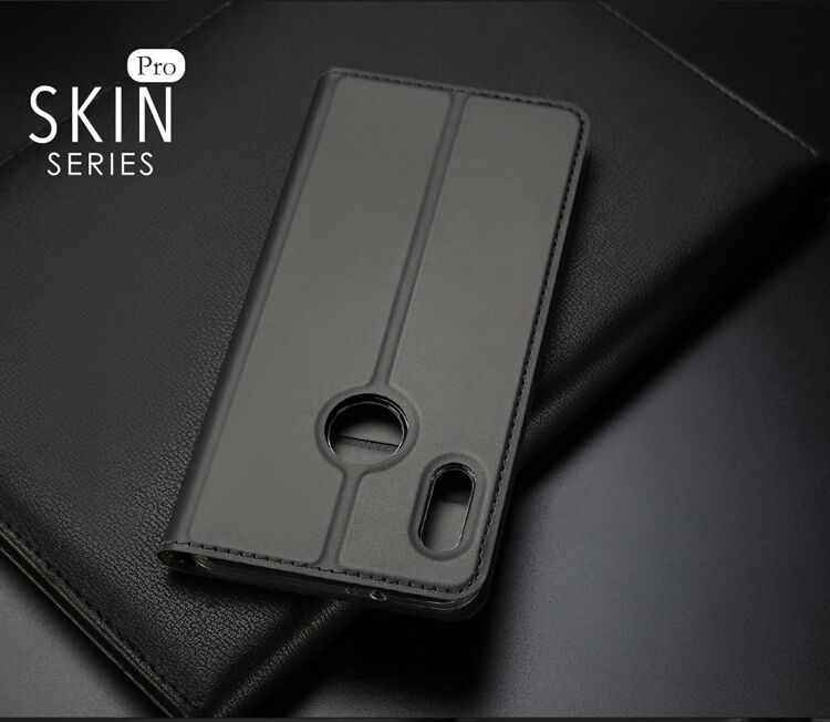 Dux Ducis ochranné kožené puzdro pre Xiaomi Mi A2 - tmavosivé