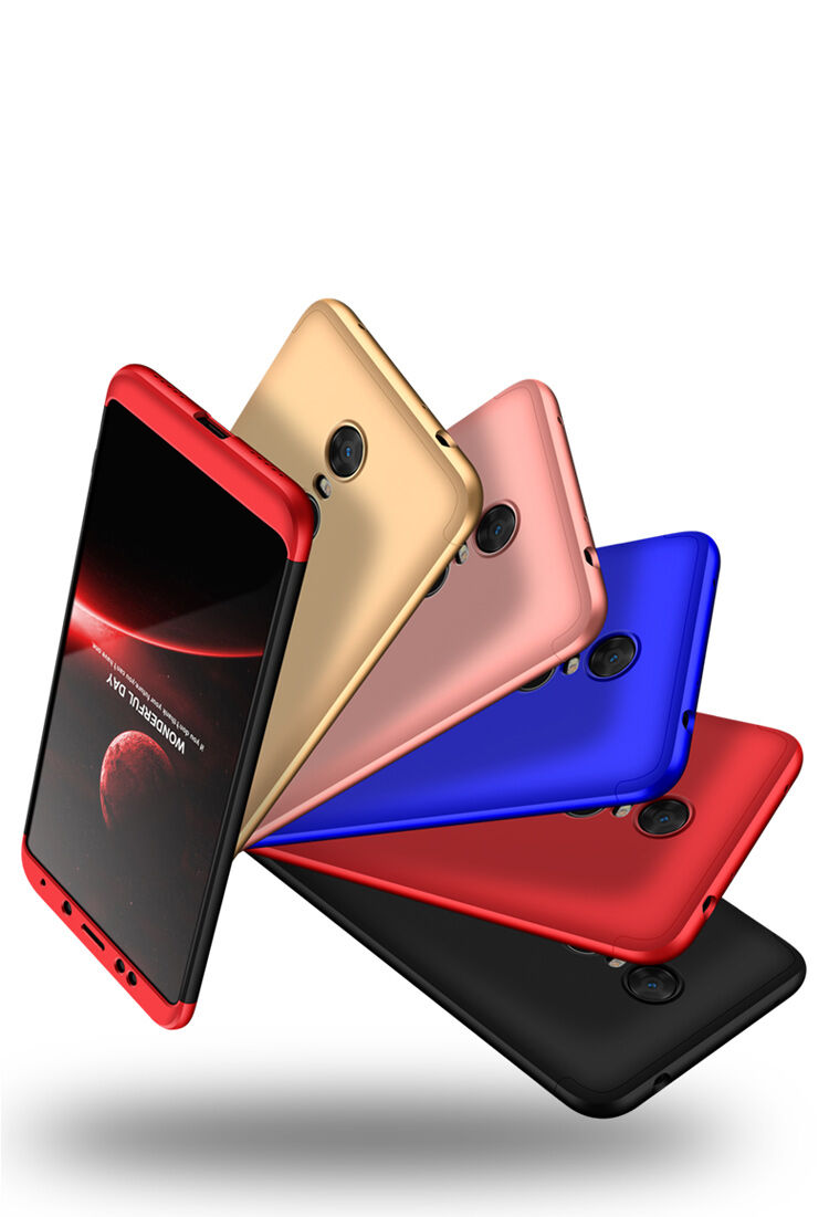 GKK zadný kryt s ochranou hrán pre Xiaomi Redmi Note 5 - zlatoružový