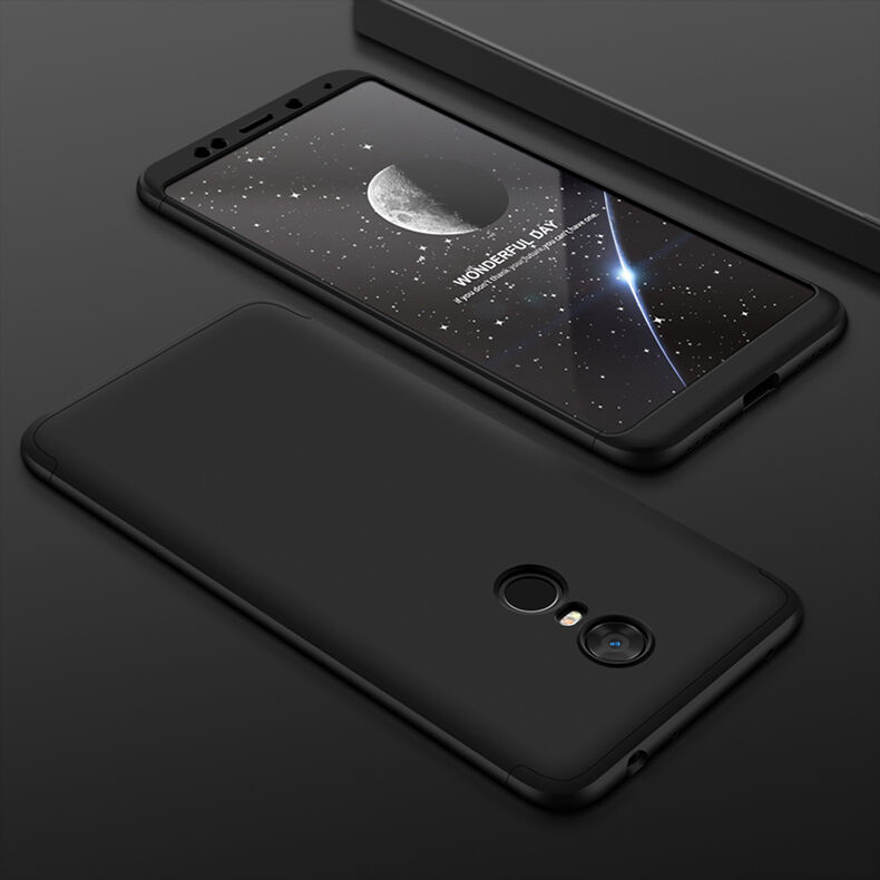 GKK zadný kryt s ochranou hrán pre Xiaomi Redmi Note 5 - zlatoružový
