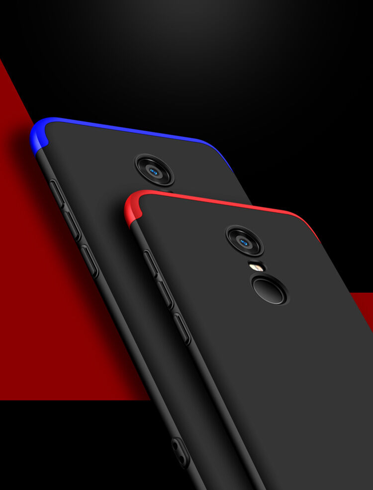 GKK zadný kryt s ochranou hrán pre Xiaomi Redmi Note 5 - zlatoružový