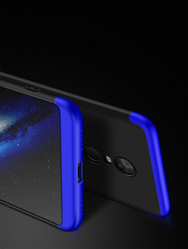 GKK zadný kryt s ochranou hrán pre Xiaomi Redmi Note 5 - červený