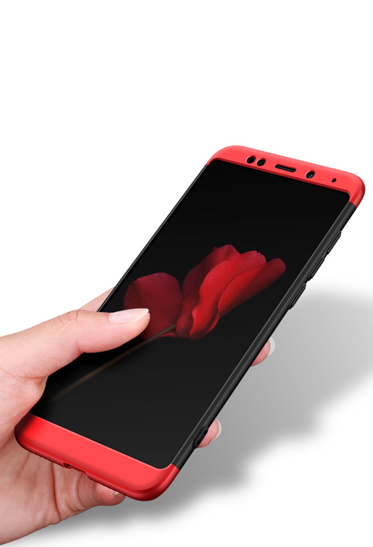 GKK zadný kryt s ochranou hrán pre Xiaomi Redmi Note 5 - čierny