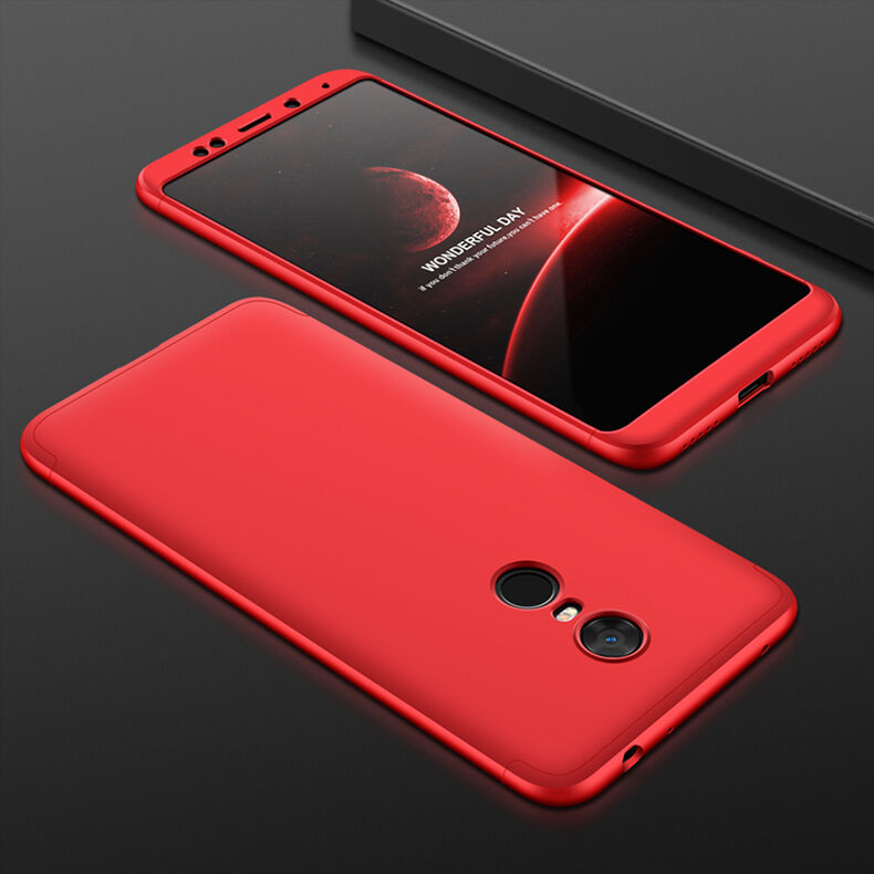 GKK zadný kryt s ochranou hrán pre Xiaomi Redmi Note 5 - čierny