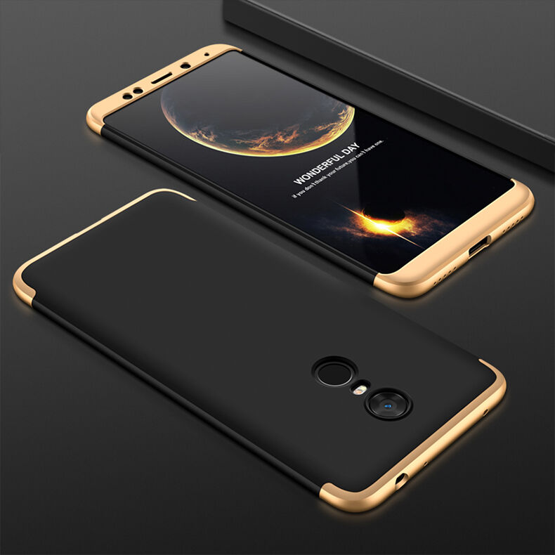 GKK zadný kryt s ochranou hrán pre Xiaomi Redmi Note 5 - čierny