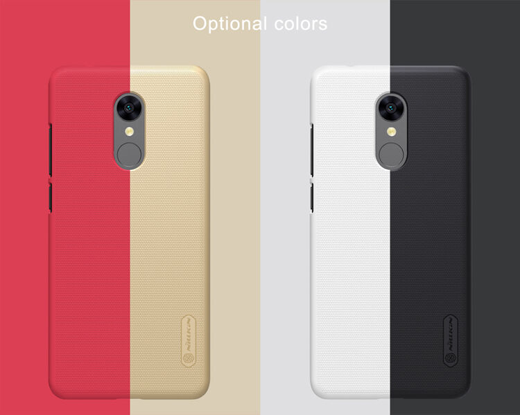Nillkin ochranný drážkovaný kryt pre Xiaomi Redmi 5 - zlatý