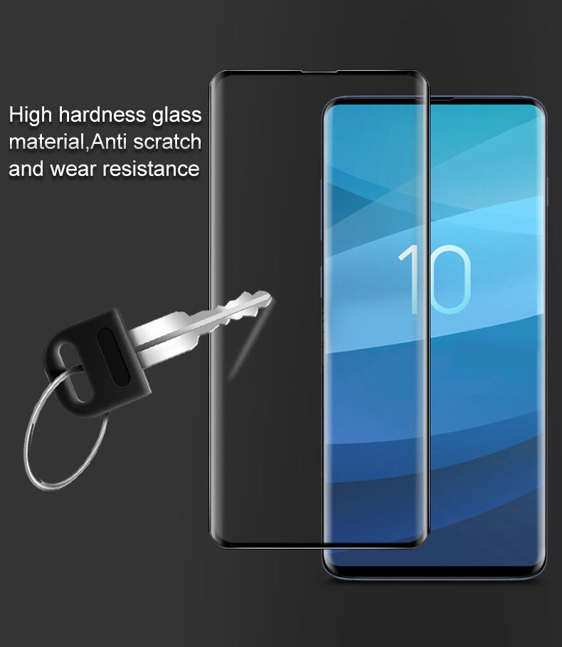 Imak Tvrdené sklo 3D pre Samsung Galaxy S10 Plus - čierne
