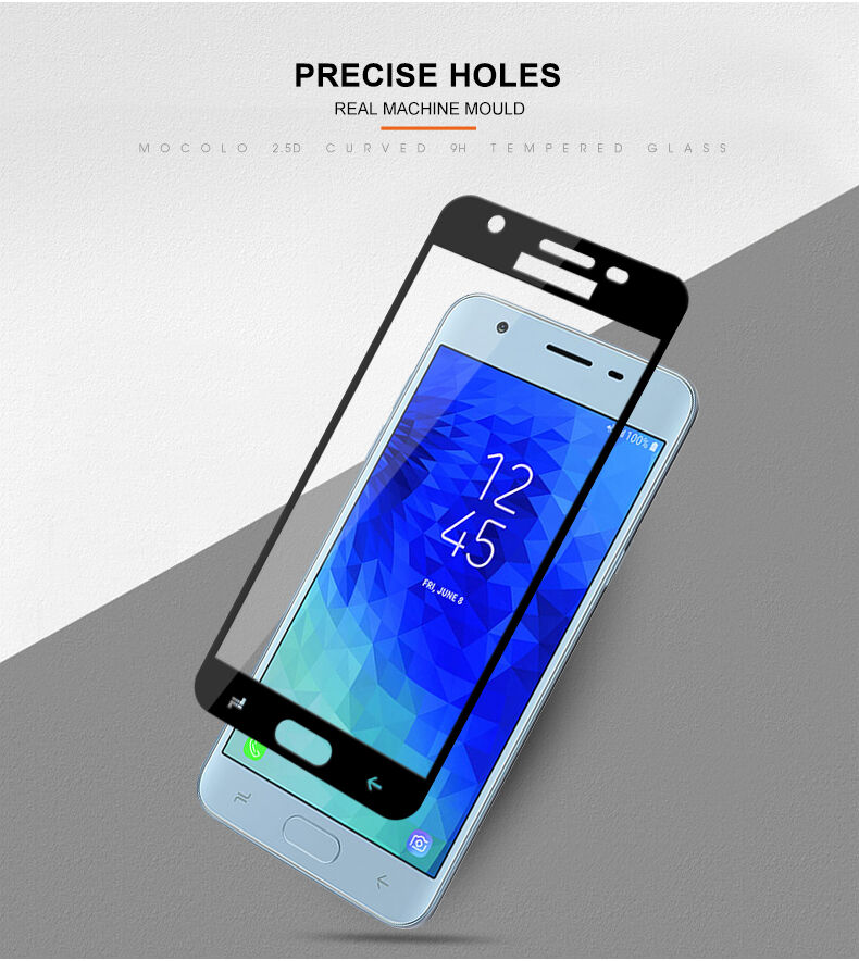 Mocolo Tvrdené sklo 3D pre Samsung Galaxy J3 (2018) - čierne