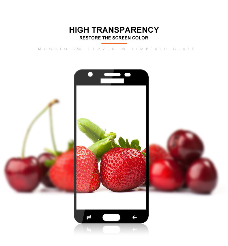 Mocolo Tvrdené sklo 3D pre Samsung Galaxy J3 (2018) - čierne