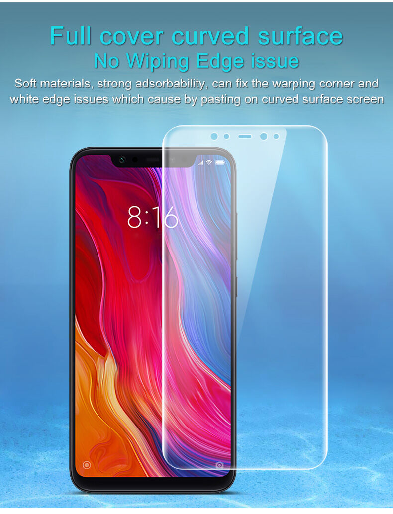 Imak Hydrogélová fólia 2 ks pre Xiaomi Mi 8 - číra