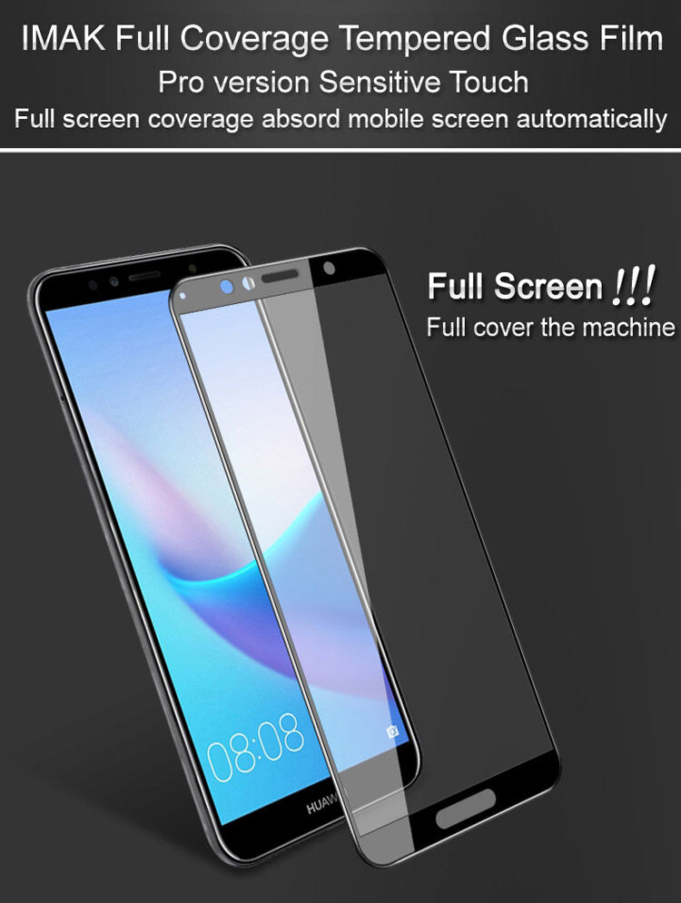 Imak Pro+ Tvrdené sklo 3D pre Honor 7A - čierne