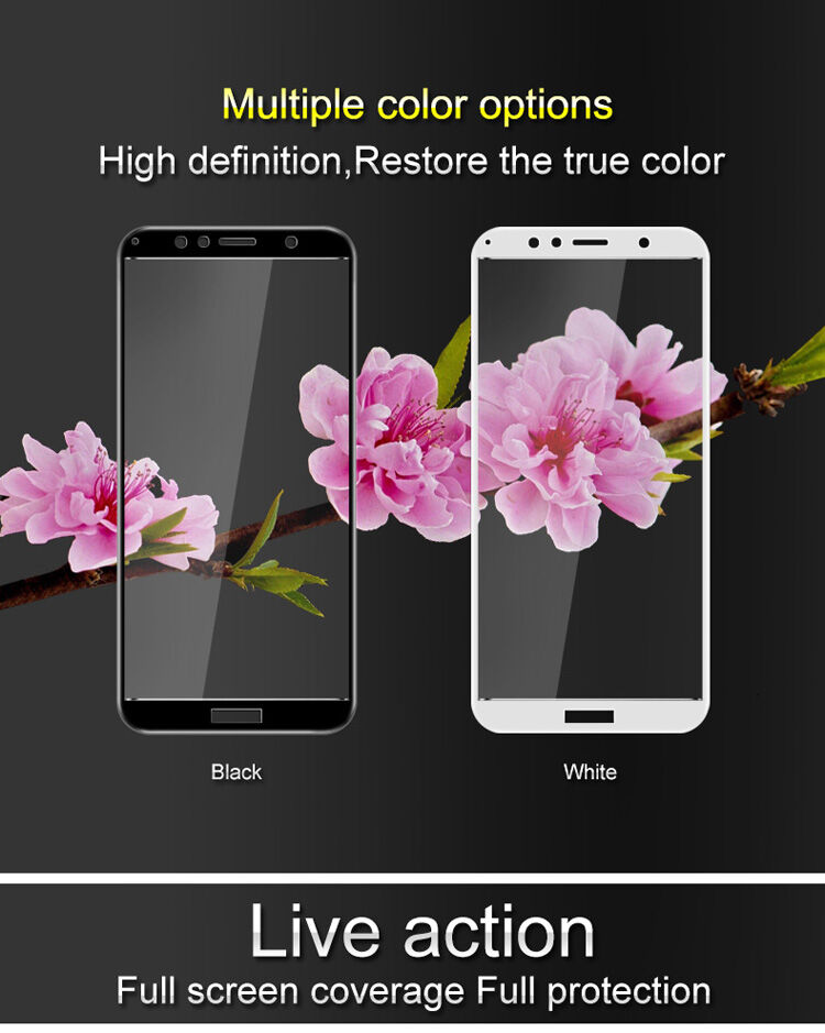 Imak Tvrdené sklo 3D pre Honor 7A - čierne