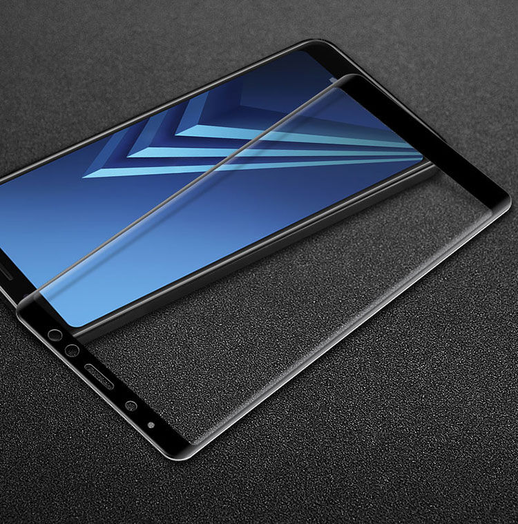 Imak Tvrdené sklo 3D pre Samsung Galaxy A8 (2018) - čierne