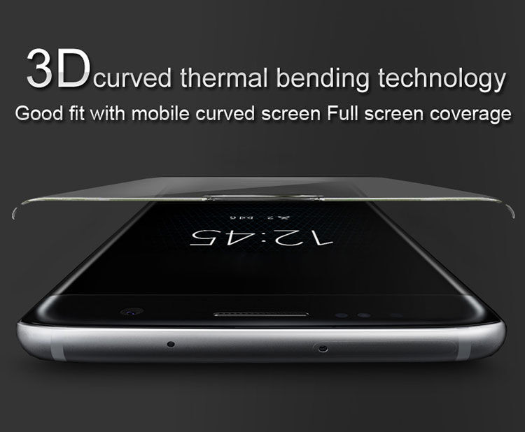 Imak Tvrdené sklo 3D pre Samsung Galaxy A8 (2018) - čierne