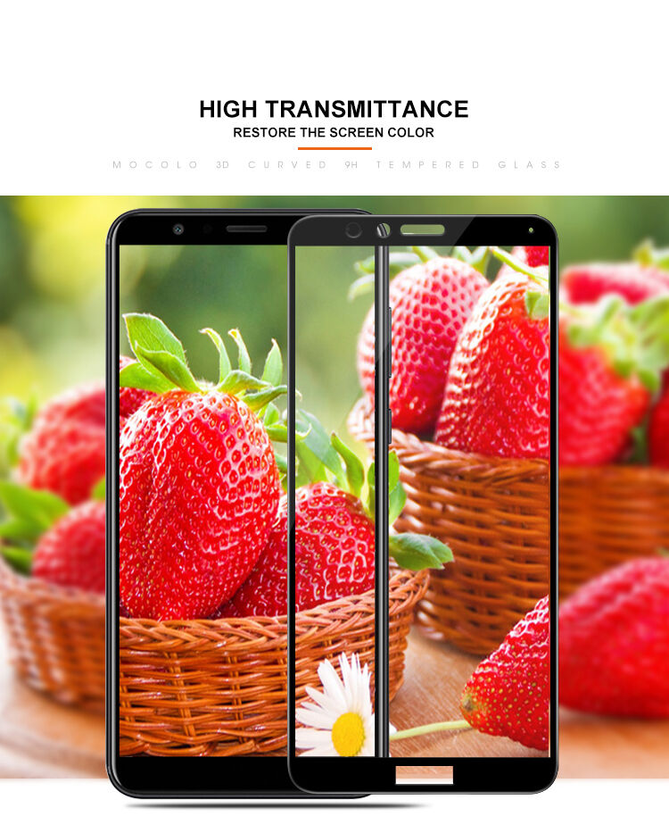 Mocolo Tvrdené sklo 3D pre Honor 7X - biele