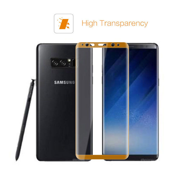 Mocolo Tvrdené sklo 3D pre Samsung Galaxy Note 8 - čierne