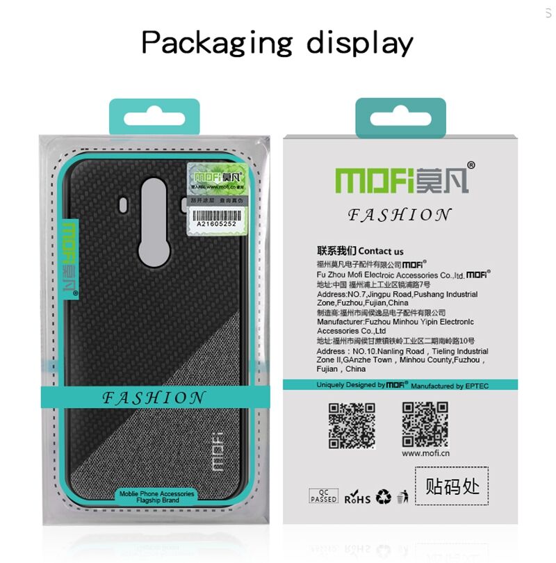 Mofi Protišmykový kryt pre Xiaomi Mi 8 Lite - modrý Mofi Protišmykový kryt pre Xiaomi Mi 8 Lite - modrý
