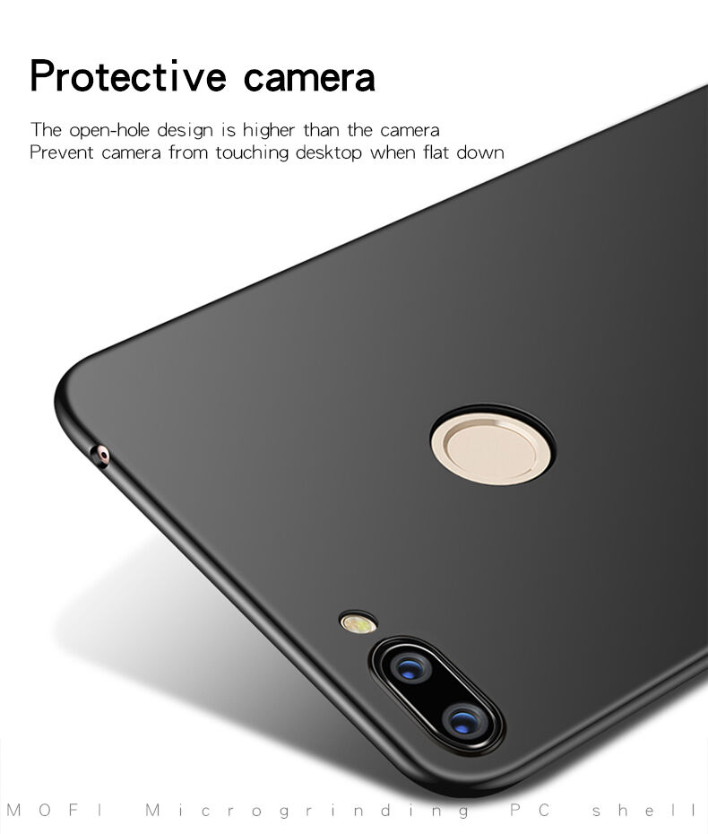 Mofi Plastový kryt Frosted pre Xiaomi Mi 8 Lite - čierny