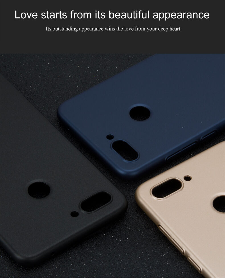 Lenuo plastový kryt pre Xiaomi Mi 8 Lite - zlatý