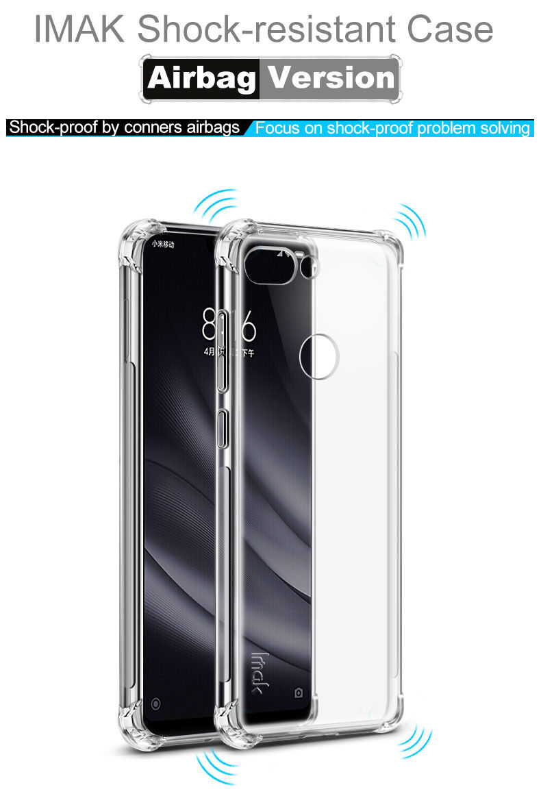 Imak plastový kryt pre Xiaomi Mi 8 Lite - transparentný