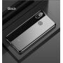 Baseus Shining číry kryt s rámčekom pre Xiaomi Mi 8 - zlatý