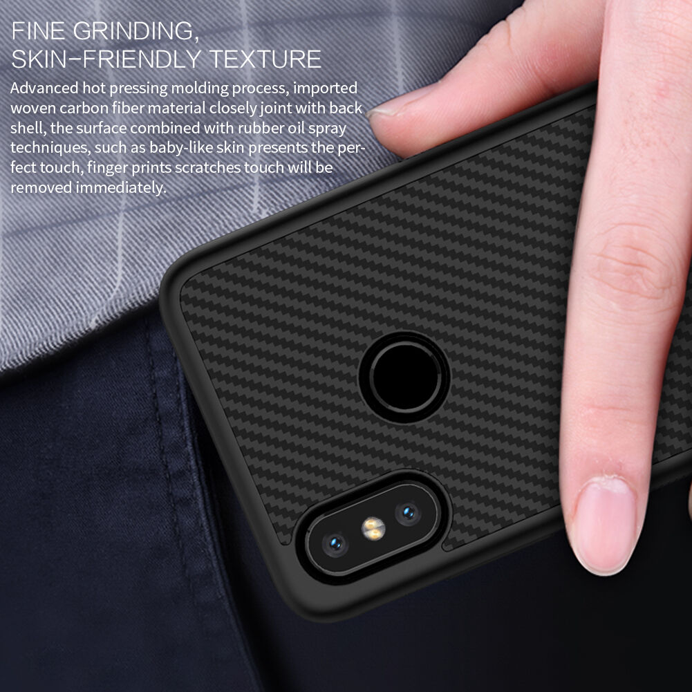 Nillkin plastový kryt pre Xiaomi Mi 8 - čierny