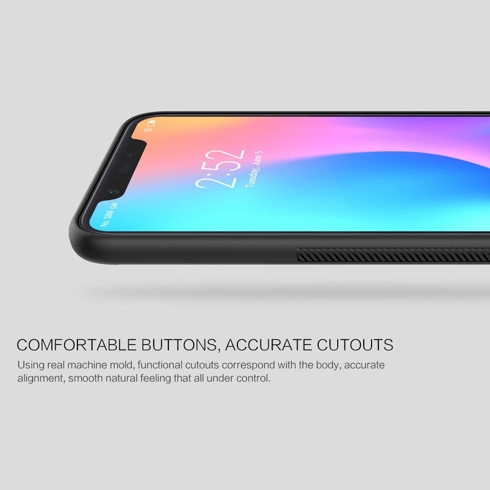 Nillkin plastový kryt pre Xiaomi Mi 8 - čierny