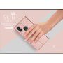 Dux Ducis Skin Pro kožené flipové puzdro pre Xiaomi Mi 8 - modré