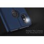Dux Ducis Skin Pro kožené flipové puzdro pre Xiaomi Mi 8 - modré