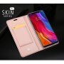 Dux Ducis Skin Pro kožené flipové puzdro pre Xiaomi Mi 8 - čierne