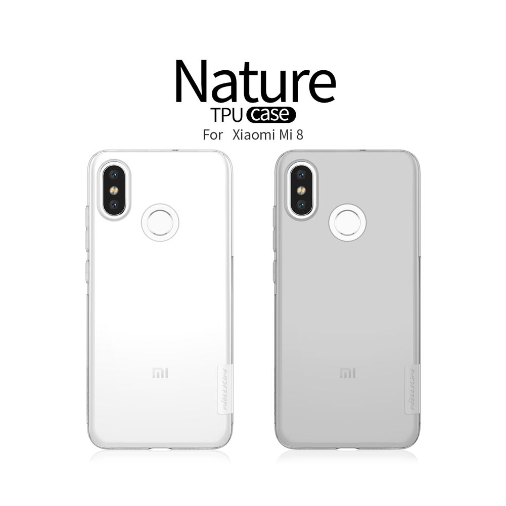 NILLKIN Nature kryt pre Xiaomi Mi 8 - biely