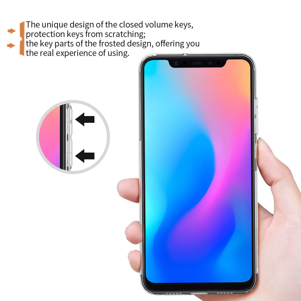 NILLKIN Nature kryt pre Xiaomi Mi 8 - biely