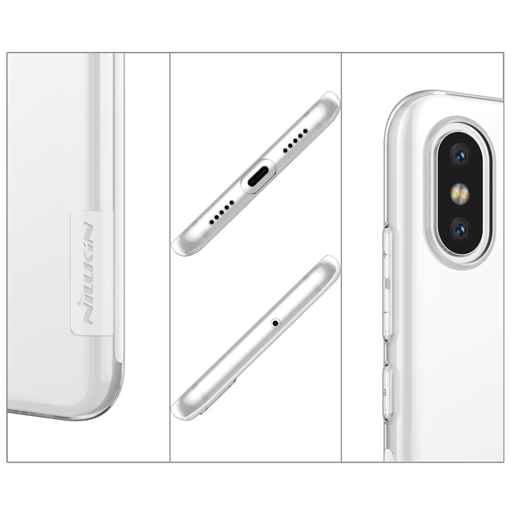 NILLKIN Nature kryt pre Xiaomi Mi 8 - biely