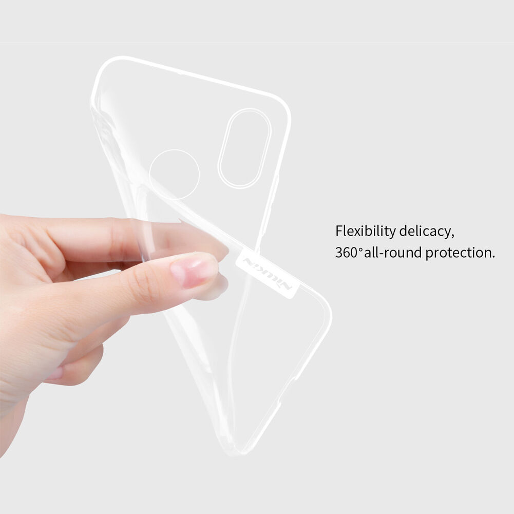 NILLKIN Nature kryt pre Xiaomi Mi 8 - biely