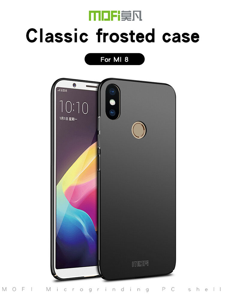 Mofi Shield Frosted kryt pre Xiaomi Mi 8 - červený
