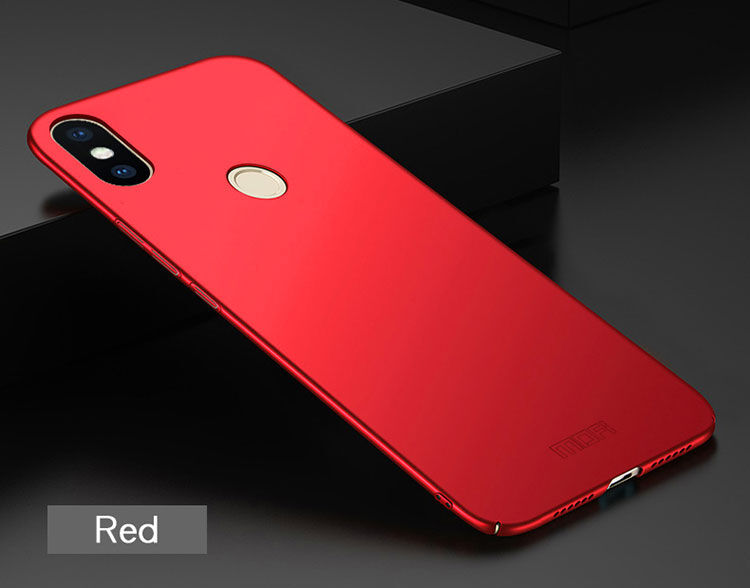 Mofi Shield Frosted kryt pre Xiaomi Mi 8 - červený