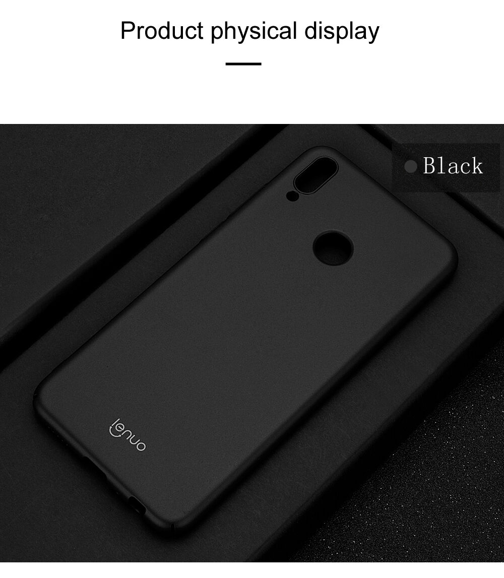 Lenuo Leshield plastový kryt pre Honor 8X - zlatý