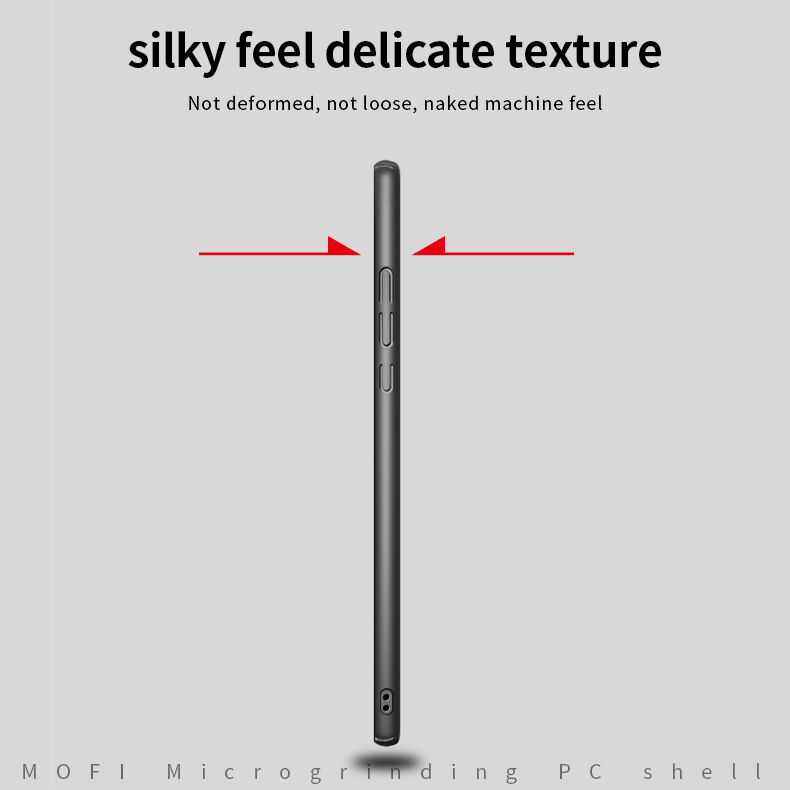 Mofi Plastový kryt pre Honor 8X - zlatý