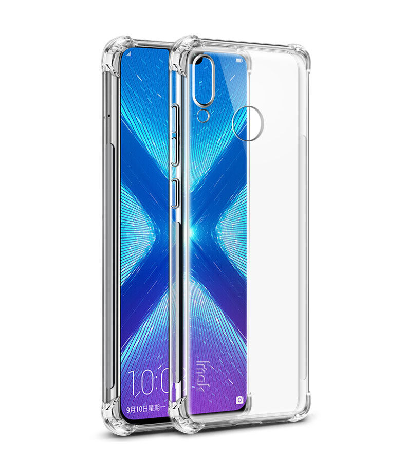 Imak Skin Feel Plastový kryt anti-drop Frosted pre Honor 8X - čierny