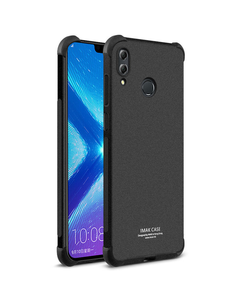 Imak Skin Feel Plastový kryt anti-drop Frosted pre Honor 8X - čierny
