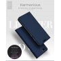 Dux Ducis Skin Pro kožené flipové puzdro pre Honor 7S - sivé