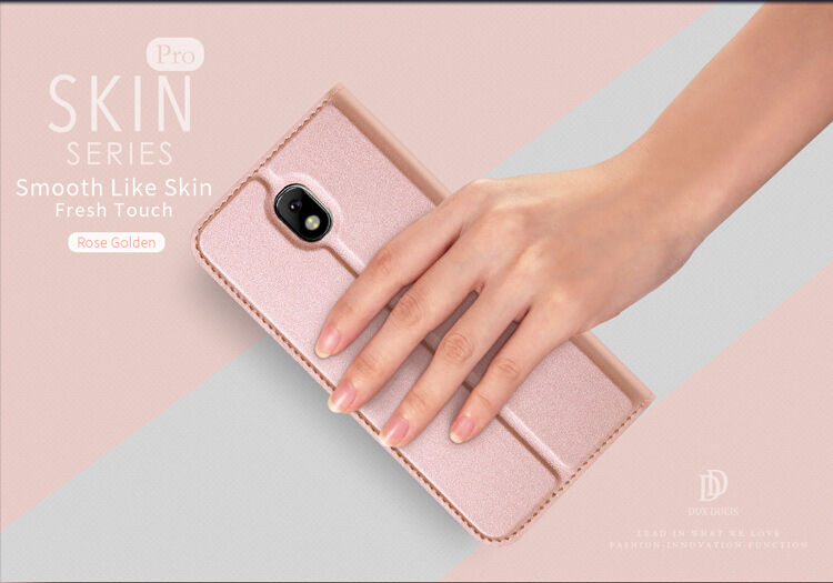 Dux Ducis Skin Pro flipové puzdro pre Samsung Galaxy J5 (2017) - zlaté