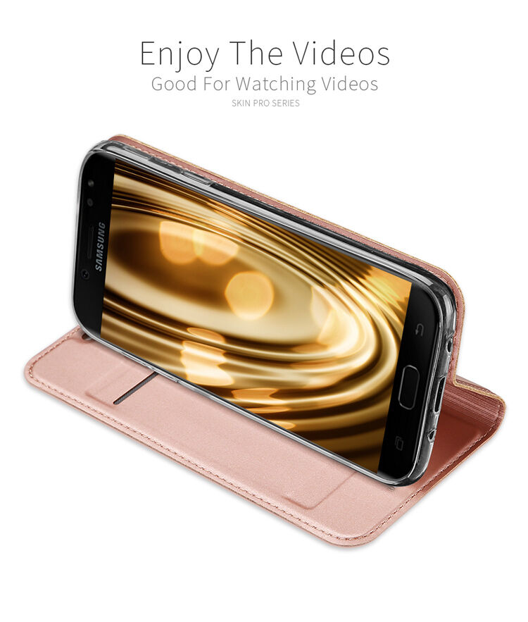 Dux Ducis Skin Pro flipové puzdro pre Samsung Galaxy J5 (2017) - zlaté