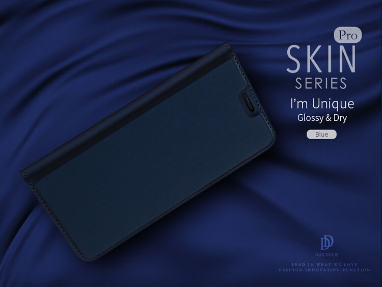 Dux Ducis Skin Pro flipové puzdro pre Samsung Galaxy J5 (2017) - ružovo-zlaté