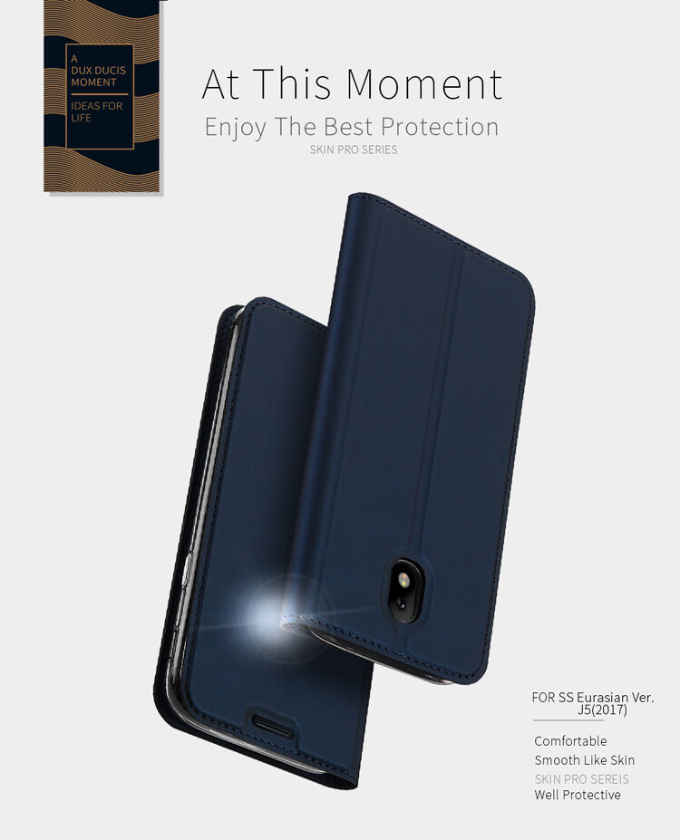 Dux Ducis Skin Pro flipové puzdro pre Samsung Galaxy J5 (2017) - čierne