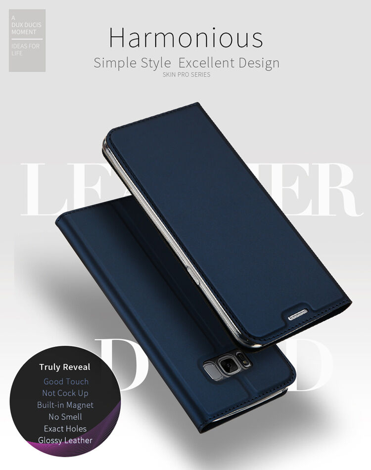 Dux Ducis Skin Pro flipové puzdro pre Samsung Galaxy S8 Plus - sivé