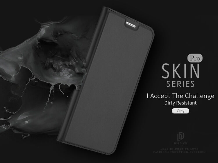 Dux Ducis Skin Pro flipové puzdro pre Samsung Galaxy S8 Plus - sivé